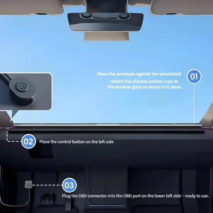 Automatic Car Windshield Sun Shade