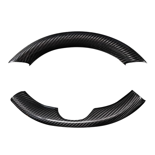Carbon Fiber Steering Wheel Cover Trim