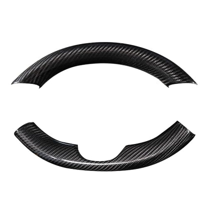 Carbon Fiber Steering Wheel Cover Trim