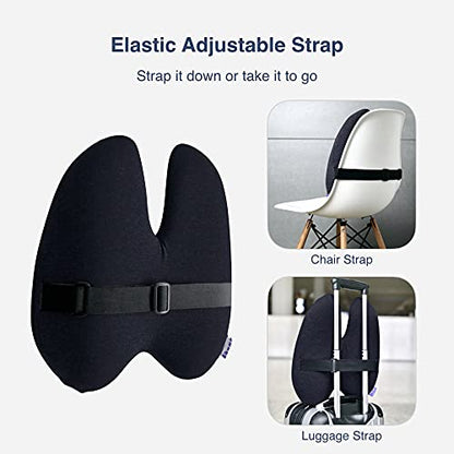 Ergonomic Lumbar Support Pillow Cushion