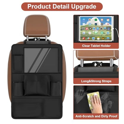 Backseat Car Organizer with Tray
