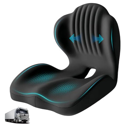 Memory Foam Car Seat Cushion with Lumbar Support