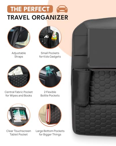 Back Seat Car Organizer Kick Mat