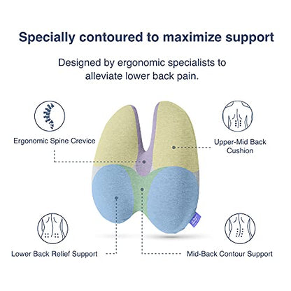 Ergonomic Lumbar Support Pillow Cushion