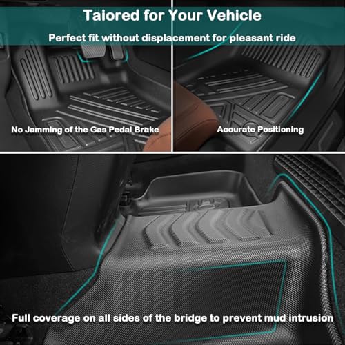 2016–2019 Custom-Fit All-Weather Floor Mats