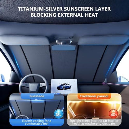 Automatic Car Windshield Sun Shade