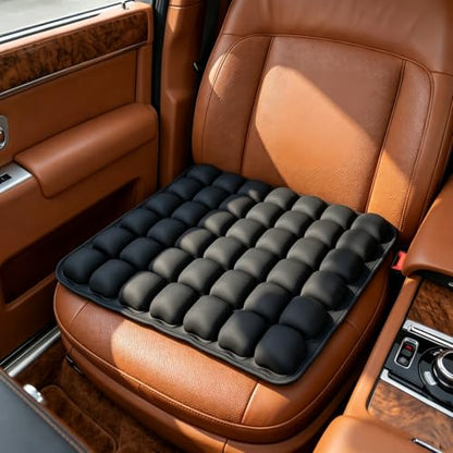Inflatable Car Seat Cushion with Built-in Pump