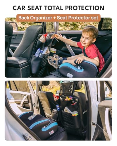 Back Seat Car Organizer Kick Mat
