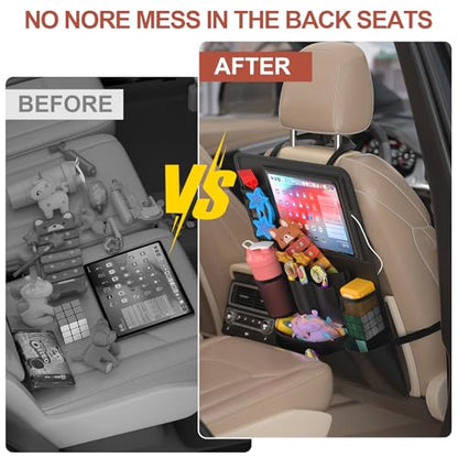 Backseat Car Organizer with Tray