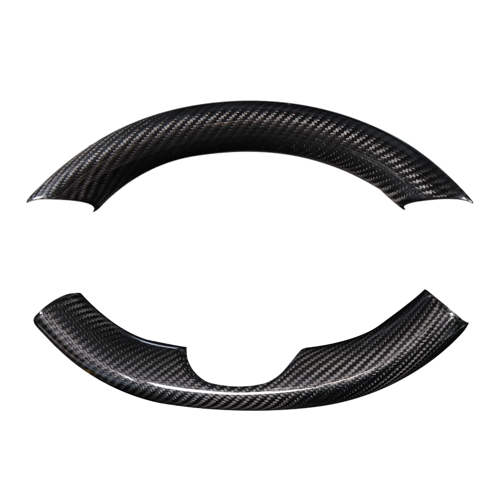 Carbon Fiber Steering Wheel Cover Trim