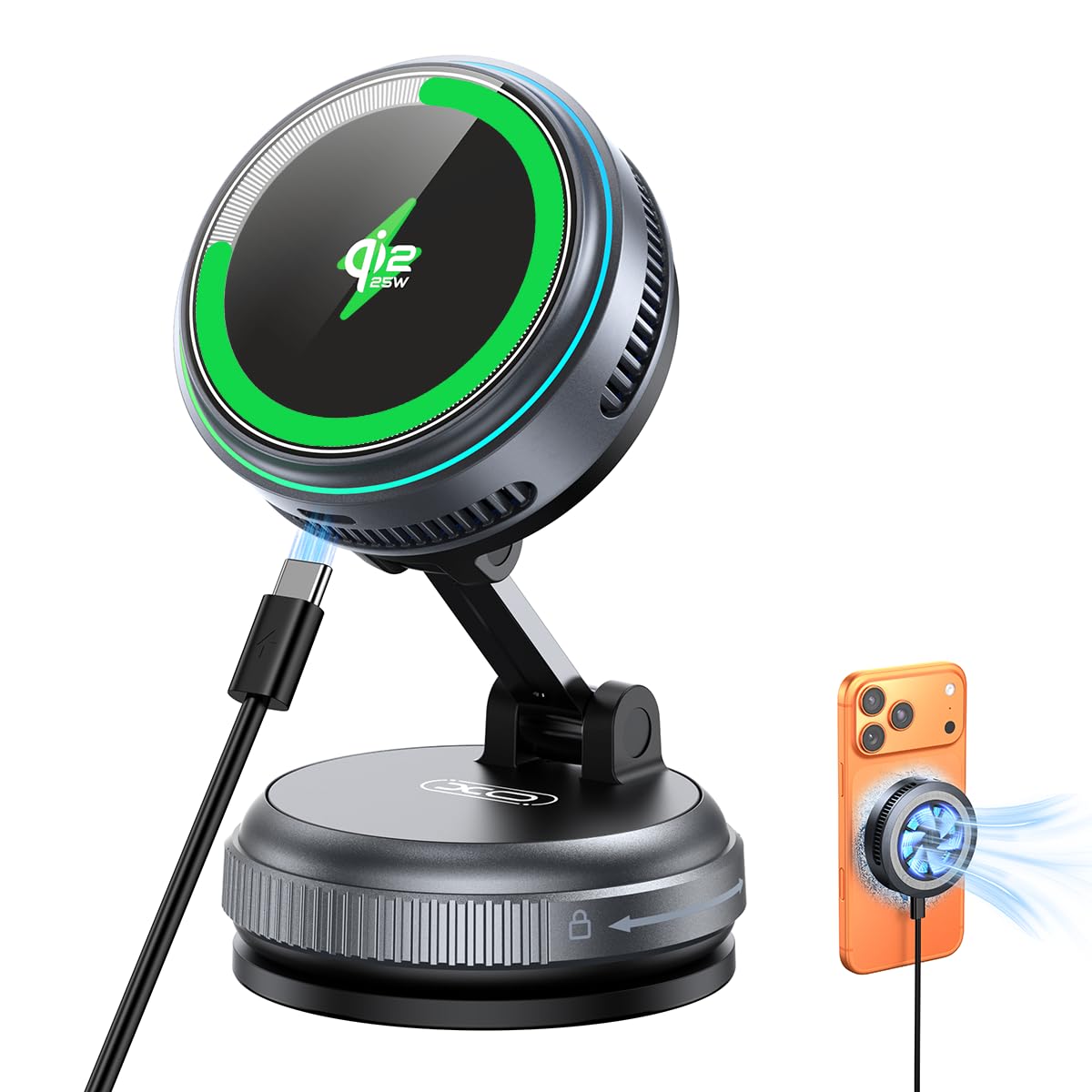 Magnetic Wireless Car Charger