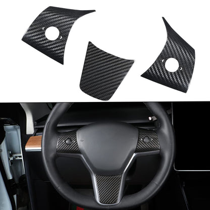 Carbon Fiber Steering Wheel Cover Trim
