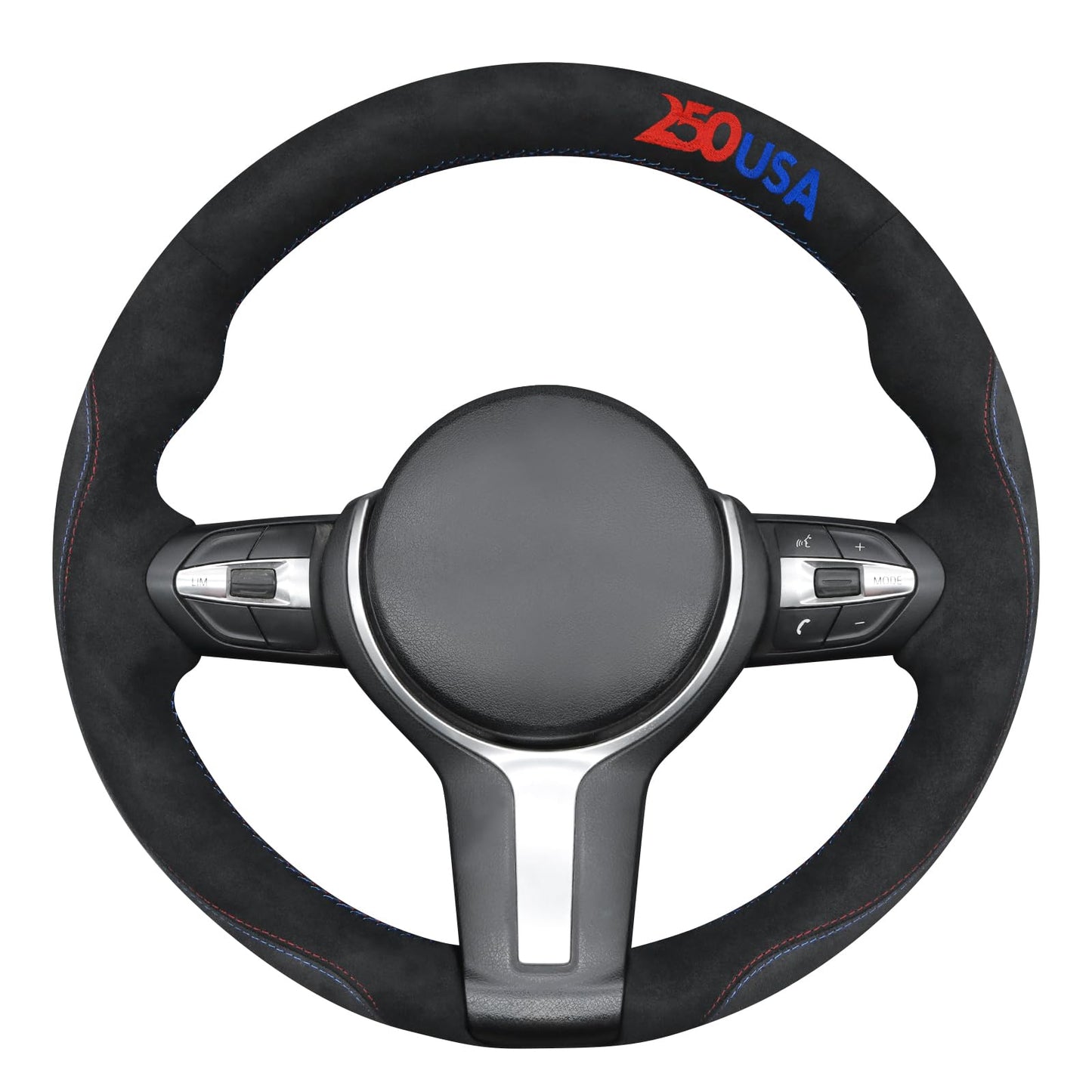 Microfiber Leather Steering Wheel Cover
