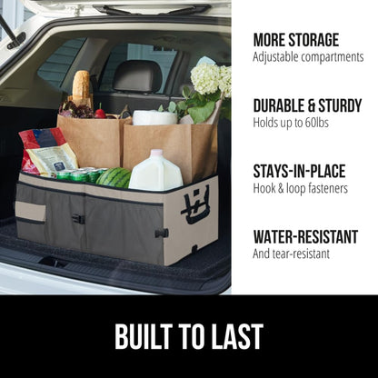 Collapsible Car Trunk Organizer Storage
