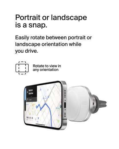 MagSafe Wireless Car Charger Mount