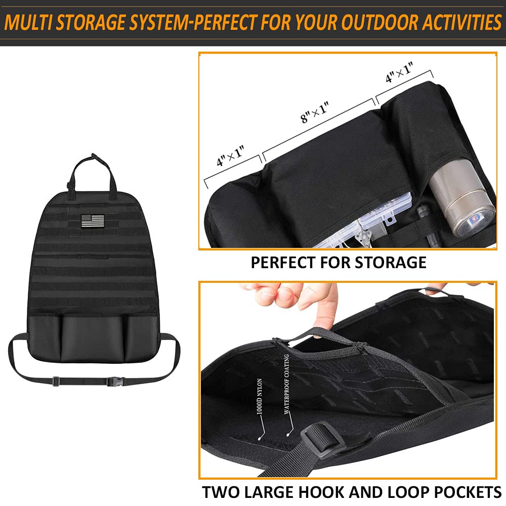 Molle Car Seat Back Organizer