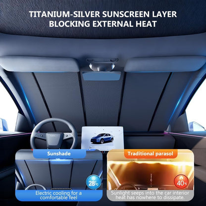 Automatic Car Windshield Sun Shade
