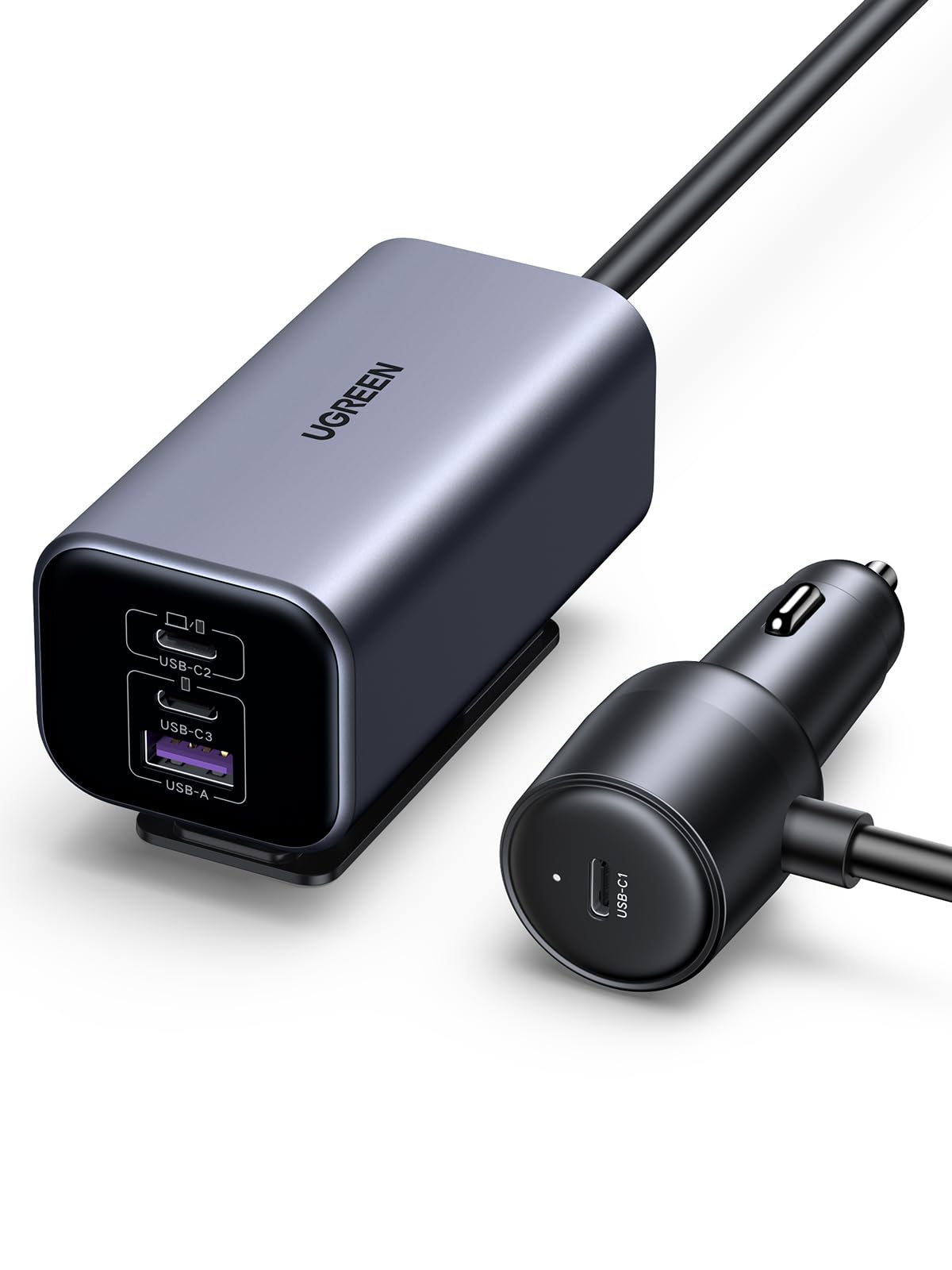 150W 4-Port PD 3.1 USB-C Car Charger