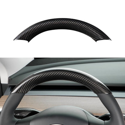 Carbon Fiber Steering Wheel Cover Trim