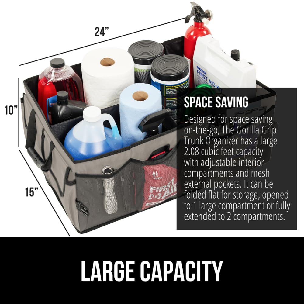 Collapsible Car Trunk Organizer Storage