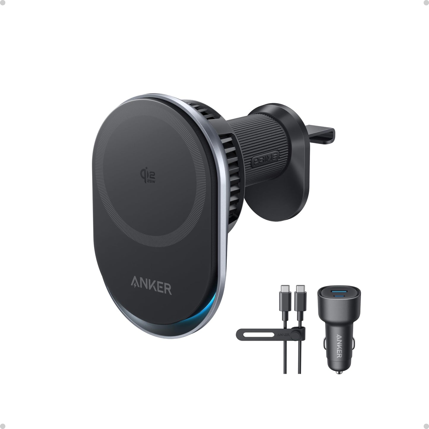 Qi2 Wireless Car Charger Mount