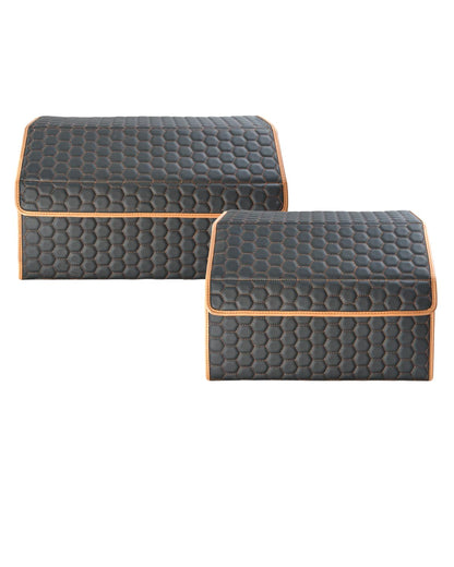 Foldable Car Trunk Organizer with Lid