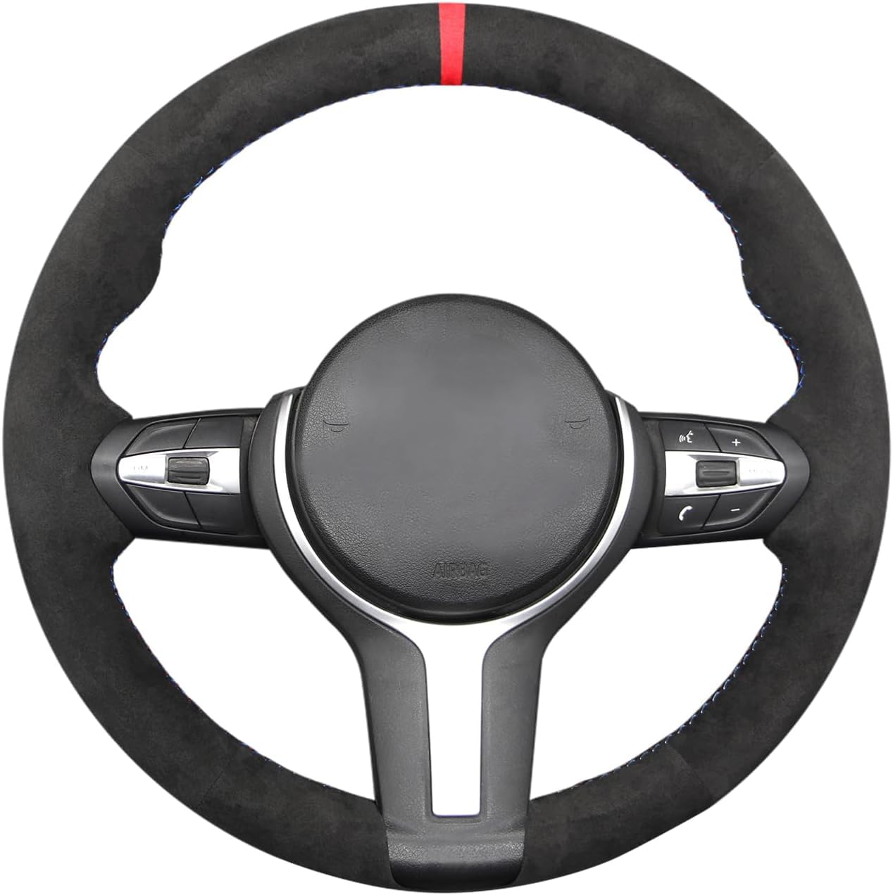 Microfiber Leather Steering Wheel Cover