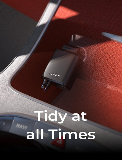 84W Retractable USB-C Fast Car Charger