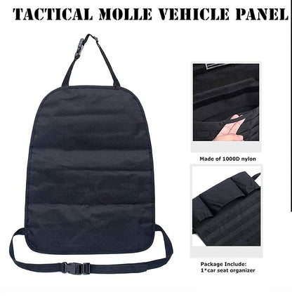 Molle Car Seat Back Organizer