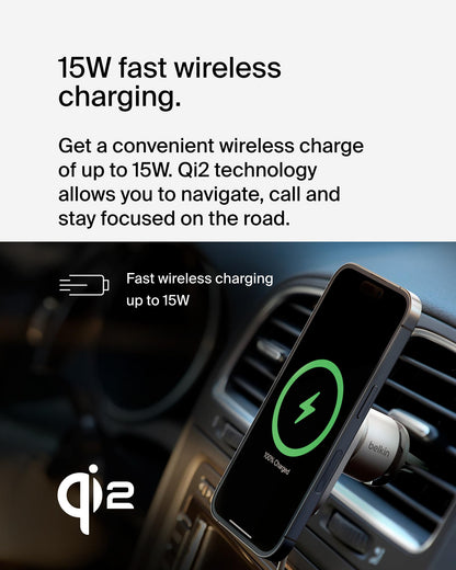 MagSafe Wireless Car Charger Mount