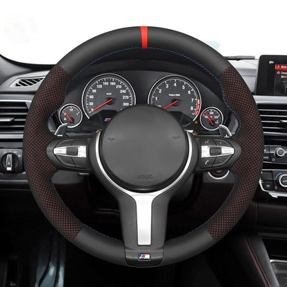 Microfiber Leather Steering Wheel Cover