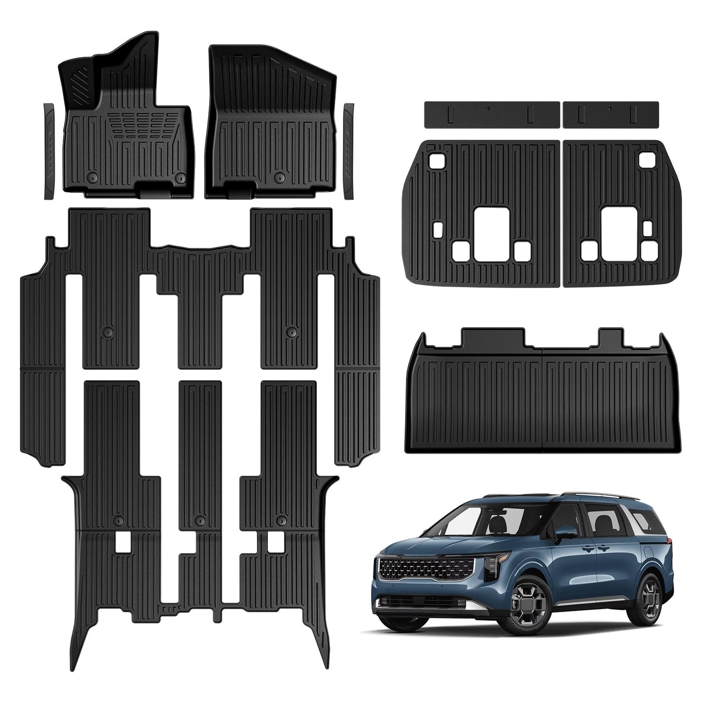 All-Weather Floor Mats & Cargo Protection Set