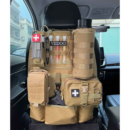 Molle Car Seat Back Organizer