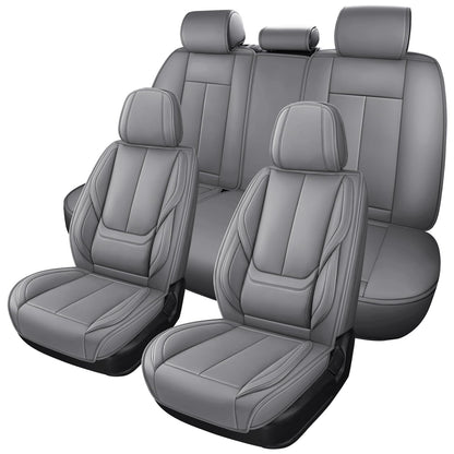 MINGBRON Car Seat Covers Full Set with Lumbar Support