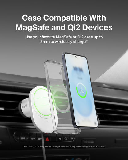 MagSafe Wireless Car Charger Mount
