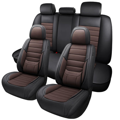 MINGBRON Car Seat Covers Full Set with Lumbar Support