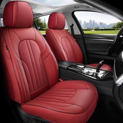 MINGBRON Car Seat Covers Full Set with Lumbar Support