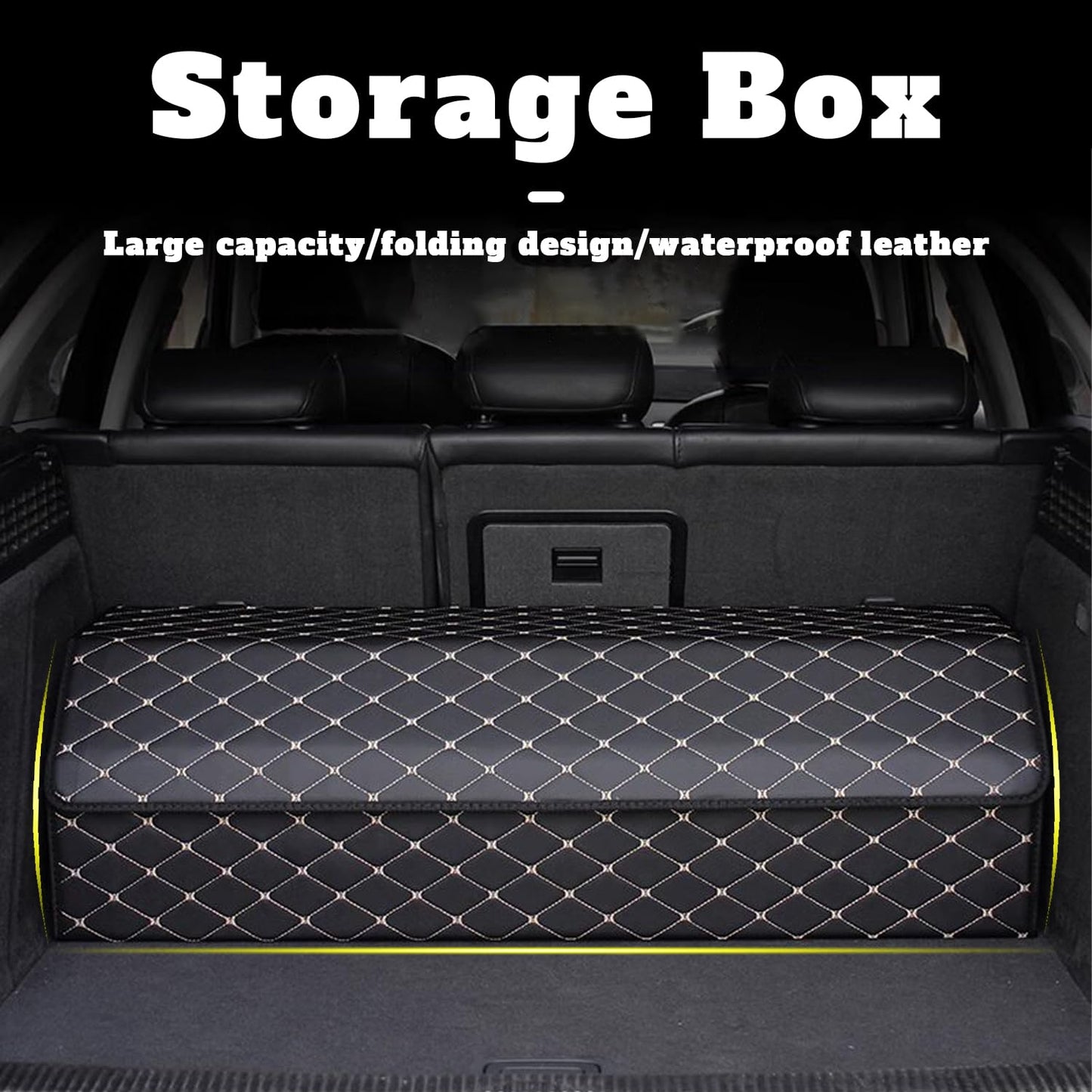 Custom Fit Car Trunk Organizer Storage