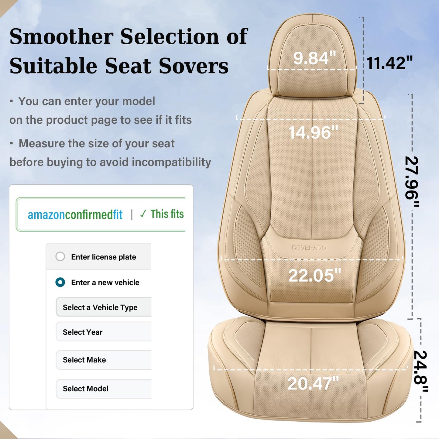 Waterproof Leather Car Seat Covers