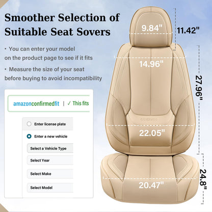Waterproof Leather Car Seat Covers