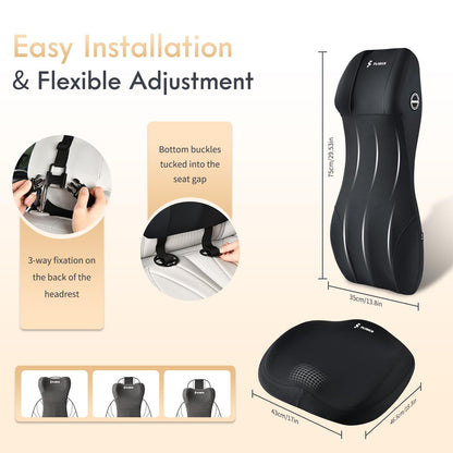 Memory Foam Car Seat Cushion Support