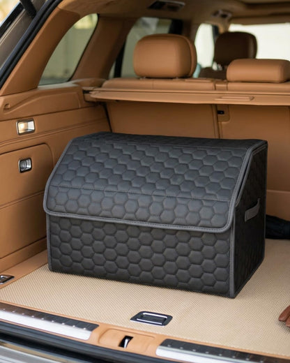Foldable Car Trunk Organizer with Lid