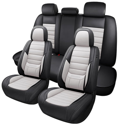 MINGBRON Car Seat Covers Full Set with Lumbar Support