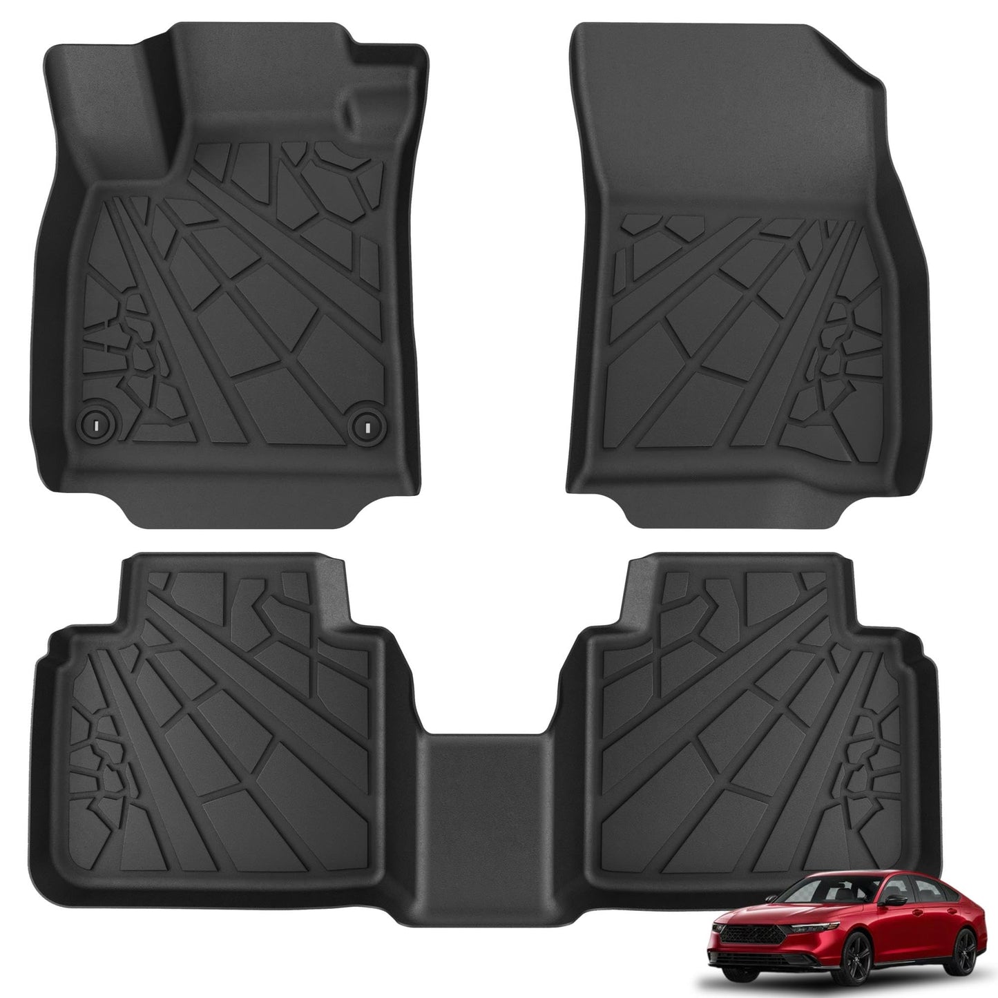 Custom-Fit All-Weather TPE Floor Mats