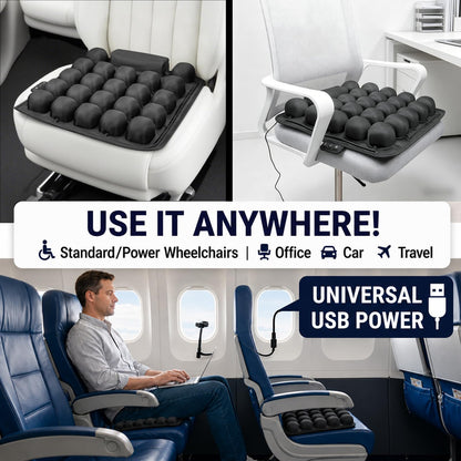 Inflatable Air Seat Cushion for Car and Office