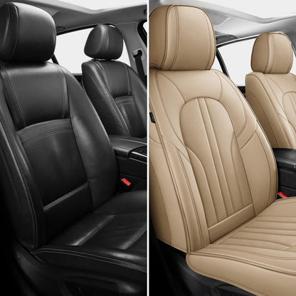 MINGBRON Car Seat Covers Full Set with Lumbar Support