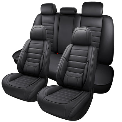 MINGBRON Car Seat Covers Full Set with Lumbar Support