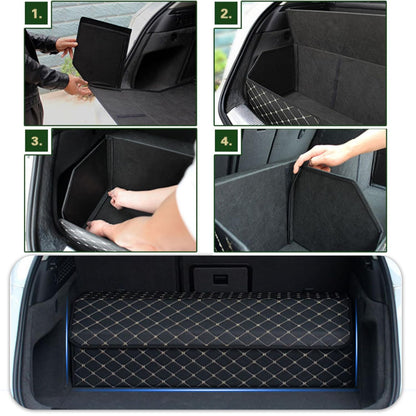 Custom Fit Car Trunk Organizer Storage