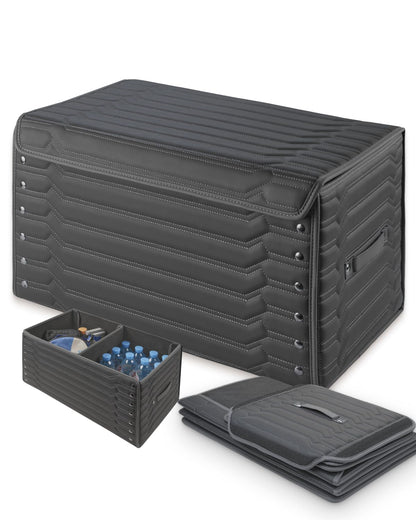 Foldable Car Trunk Organizer with Lid