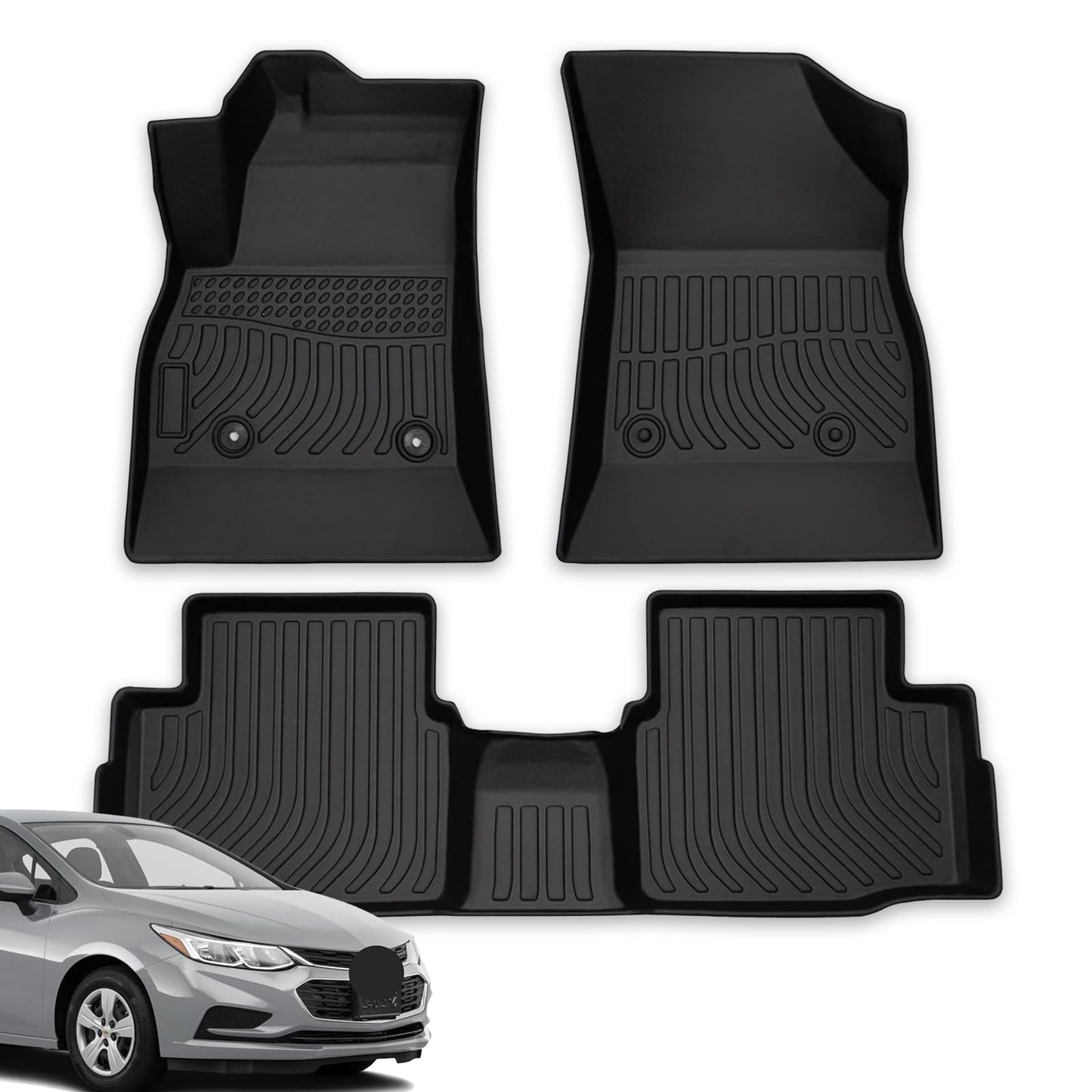 2016–2019 Custom-Fit All-Weather Floor Mats